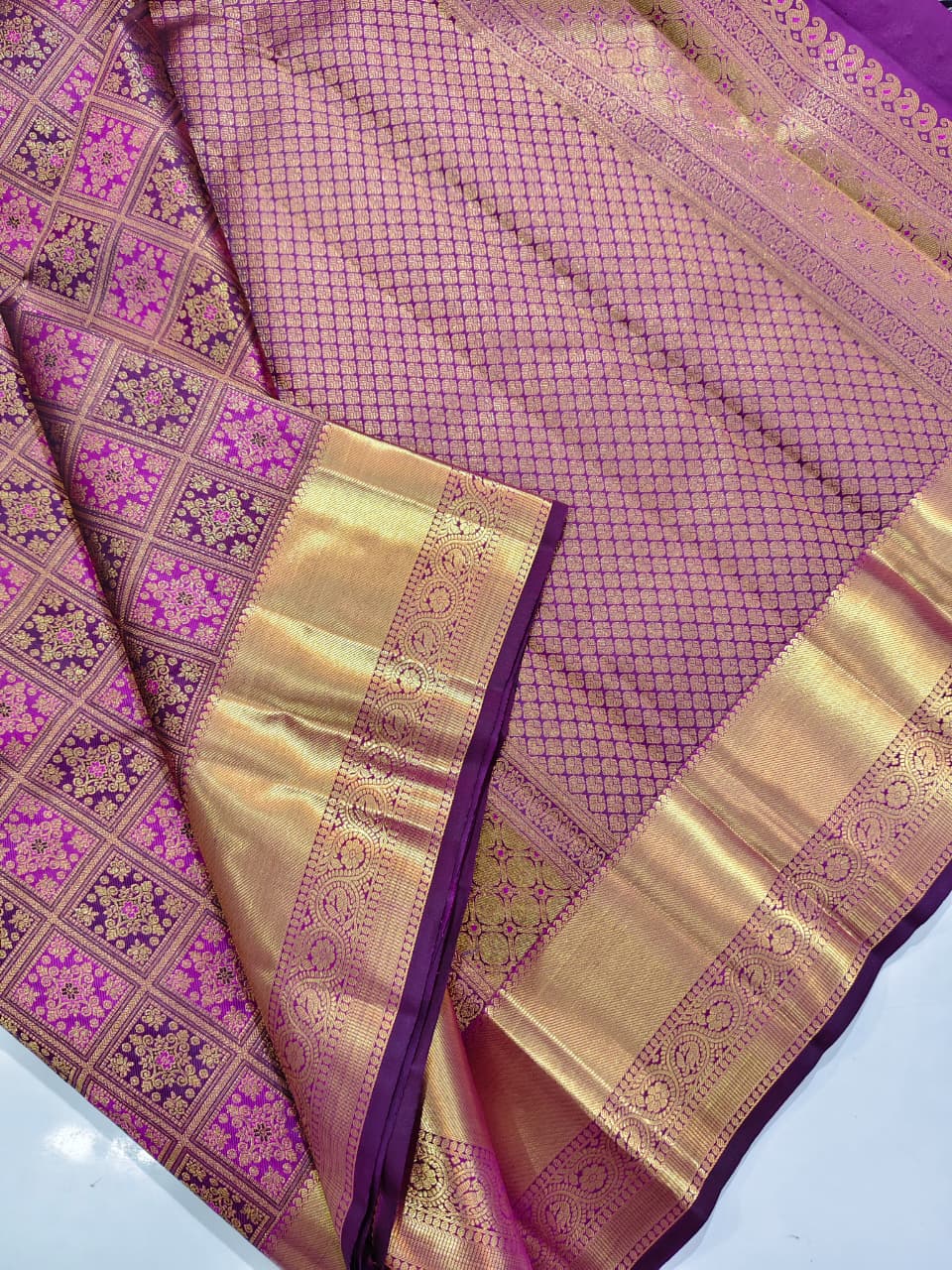 Traditional Kanchipuram Pattu Saree